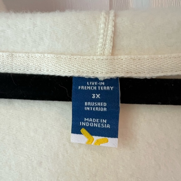 Old Navy Oversized V-Neck Sweatshirt - Picture 4 of 4